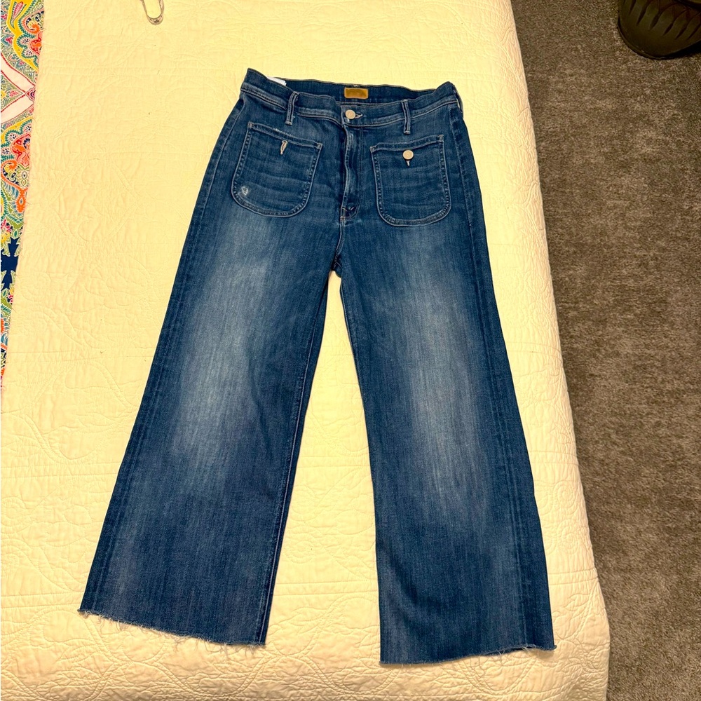 MOTHER Cropped Jeans